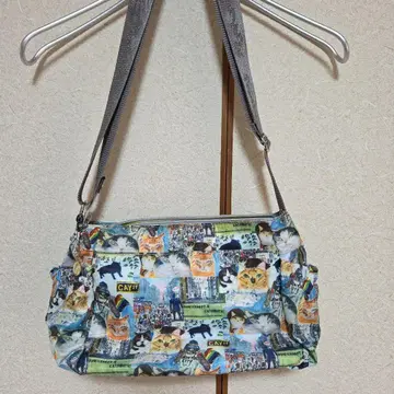 맨해트너즈 ~ 고양이 프린트 숄더백