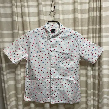 Ships 쉽스 반팔 셔츠 M 별 패턴