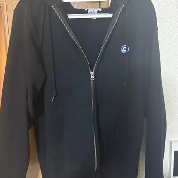 POCKERS 지퍼 후드티 블랙