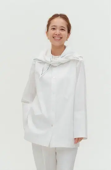 [미사용 새상품 택 포함] yori 세일러 리본 셔츠