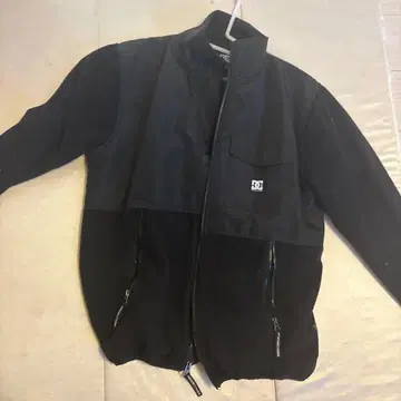DC 블랙 플리스 자켓 M