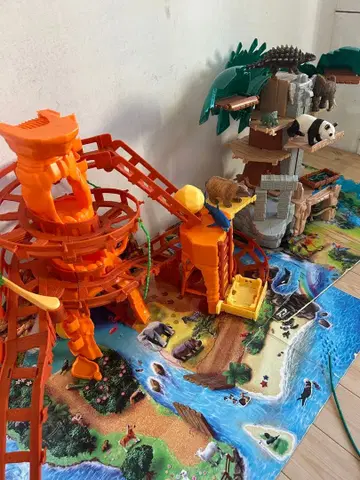 [아니아 연결] 마운틴 아일랜드와 아니아 합체 정글 트리 덤 포함