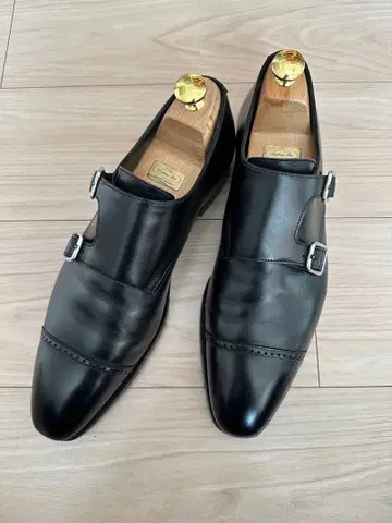 크로켓 앤 존스 더블 몽크 스트랩 [ SOUTHWELL ] 블랙 7D