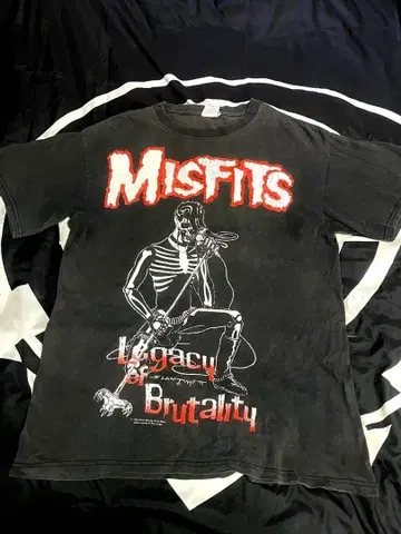 빈티지 MISFITS 밴딩 T셔츠