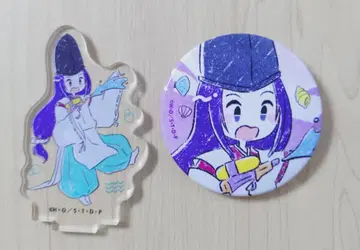 히카루의 바둑 바다ver 아크릴 스탠드 캔뱃지 사이