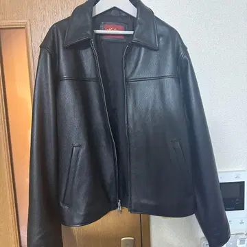 즉시 완판 아이템 Mutimer 가죽 자켓 M 사이즈 구하기 어려움 블랙