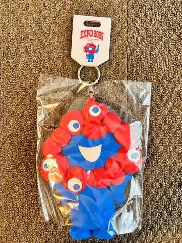 EXPO2025 미야쿠미야쿠 실리콘 파우치 키체인