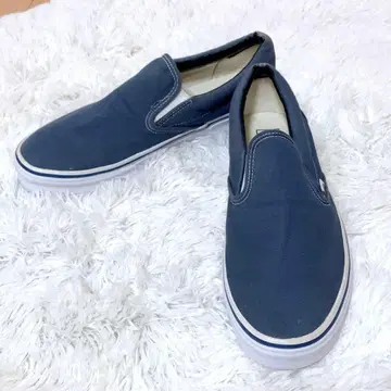 VANS 스니커즈 스카이블루 슬립온 클래식 밴스 31cm 레어