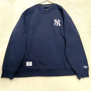 [ 새상품급 ] 뉴에라 네이비 컬러 트레이닝복 가슴 원 포인트 XL