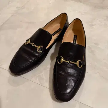 FABIO RUSCONI 블랙 로퍼