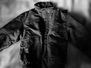 WILLY CHAVARRIA 블랙 MA-1 자켓