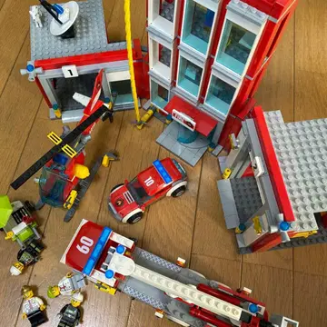 [ 상자 없음, 설명서 없음 ] 레고 시티 소방서 60110