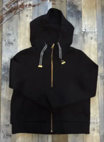 레스피기 후드 블루종 블랙