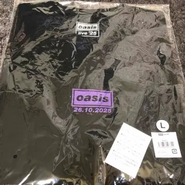 Oasis live '25 T셔츠 블랙 L사이즈 1026 TOKYO