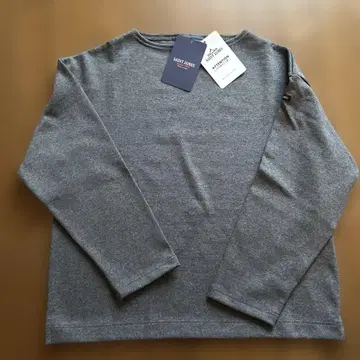 SAINT JAMES 그레이 긴팔 티셔츠