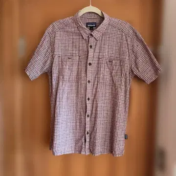 patagonia 백 스텝 셔츠 남성용 L