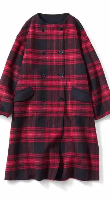 IEDIT 키쿠치 아츠코 콜라보 2-WAY 리버 코트