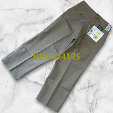 벤데이비스 고릴라컷 카키 W34 L30 와이드 새상품 데드스탁