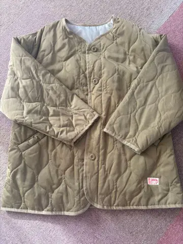 Java 퀼팅 자켓 베이지