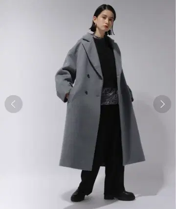 [새상품급] HARE 체스터 벨트 코트 M 사이즈 그레이