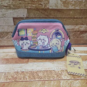 치이카와 (먼작귀) 데님 펜 케이스 와이어 (치이카와 DINER 런치)