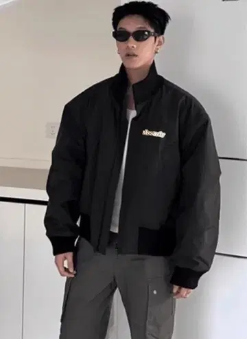 shoundy 블랙 MA-1 자켓