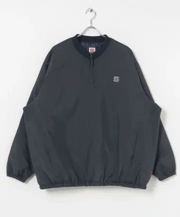 [ SEE SEE ] BASEBALL HALF ZIP JACKET