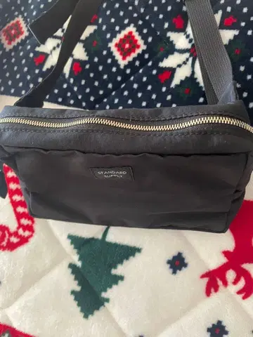 새상품 미사용 STANDARD SUPPLY 블랙 숄더백