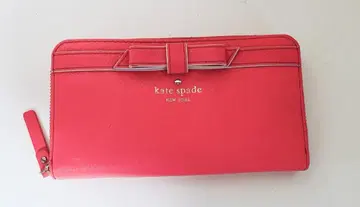 새상품 kate spade new york 핑크 리본 장지갑