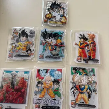 드래곤볼 1번 복권 아크릴 스탠드 세트