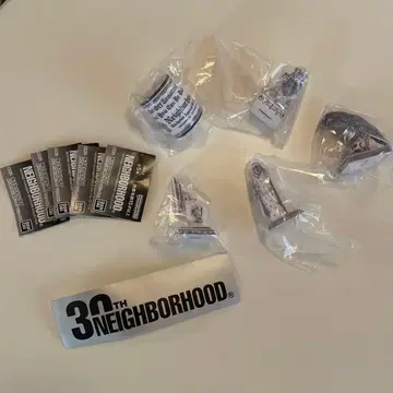 NEIGHBORHOOD 컴플리트 30th 스티커 실버 배송비 포함