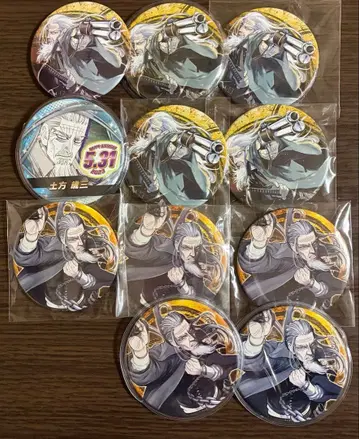 골든 카무이 컬렉션 캔뱃지 히지카타