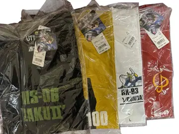 건담 프라모델 40주년 기념 UT 건담 유니클로 콜라보 4장 세트