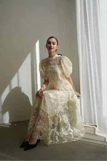 acka. 레이스 플레어 드레스 사이즈 2