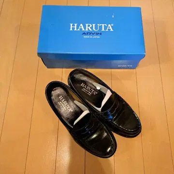 HARUTA ARVIN 블랙 로퍼 23.5