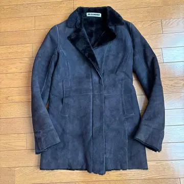 질 샌더 무스탕 코트 질 시대