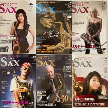 THE SAX vol.46 ~ vol.107 세트