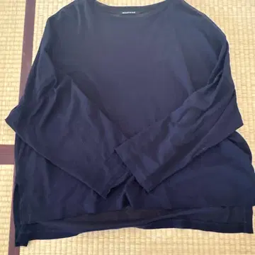 미즈이로 인디 네이비 시어 탑