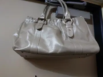 [ 새상품 미사용품 ] 하마노 가죽 공예 토트백 (숄더 벨트 포함)