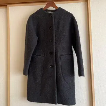 띠어리 럭스 노카라 보아 코트 Ritzy Akiko 롱 코트