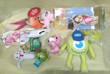 캐릭터 봉제 인형 키링 세트 12개