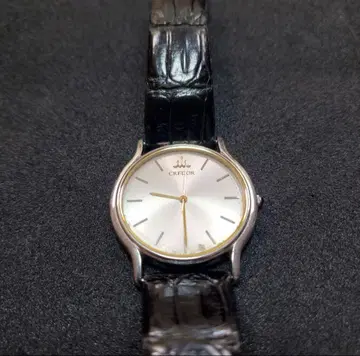 CREDOR SEIKO 크레도르 손목시계 실버/블랙