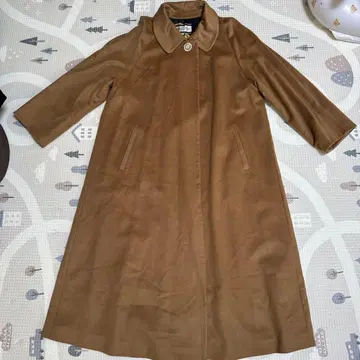 MONTE CENTRO 브라운 롱 코트 F 사이즈