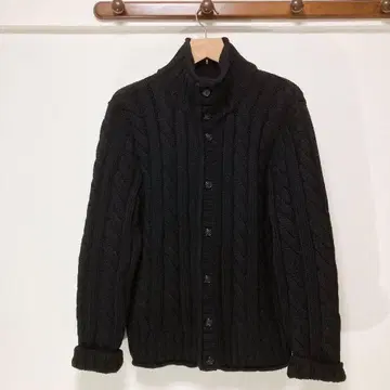 돌체앤가바나 캐시미어 혼방 케이블 니트 가디건 58