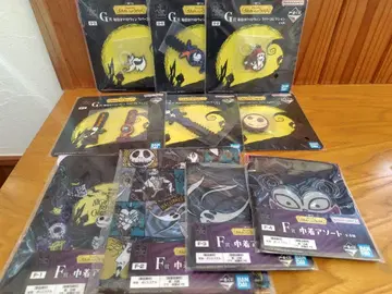 제일복권 나이트메어 비포어 크리스마스 F상 러버 잡화 G상 복주머니