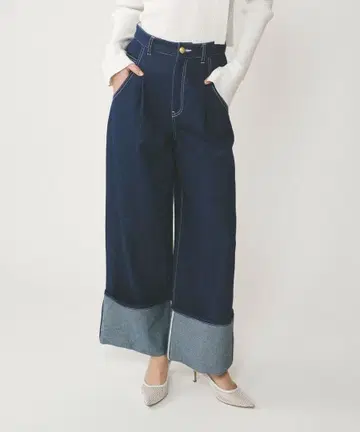 그레이스 콘티넨탈 롤업 와이드 팬츠