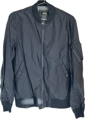 Alpha Industries MA-1 블랙 자켓 L 사이즈