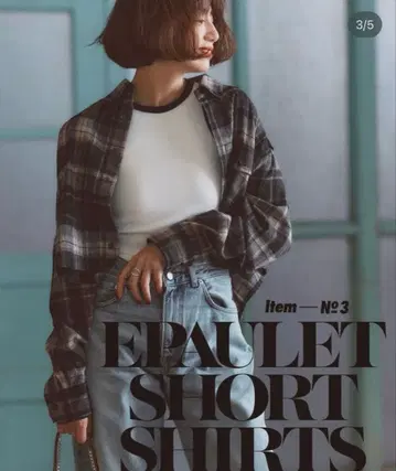 N by NaVY 에포렛 숏 셔츠 블랙 믹스 히가시하라 아키