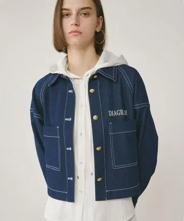 그레이스 콘티넨탈 래글런 숏 셔츠 자켓