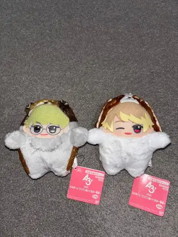 A3! 모후메이트 멍멍 봉제 인형 ~봄~ 우츠키 치카게 치가사키 이토